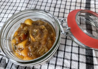 Rhabarber Chutney